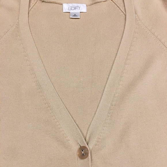 LOFT-SHORT SLEEVE CARDIGAN - Picture 4 of 4